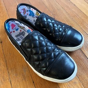 Steve Madden quilted slip ons- size 2